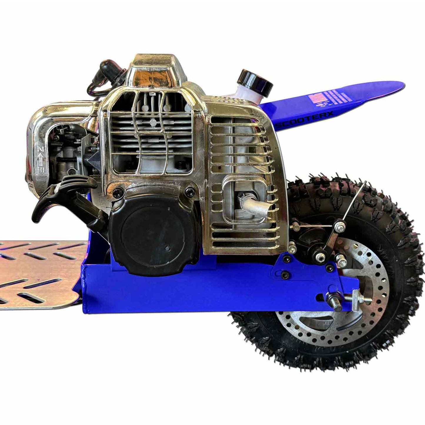 ScooterX Dirt Dog 49cc Blue