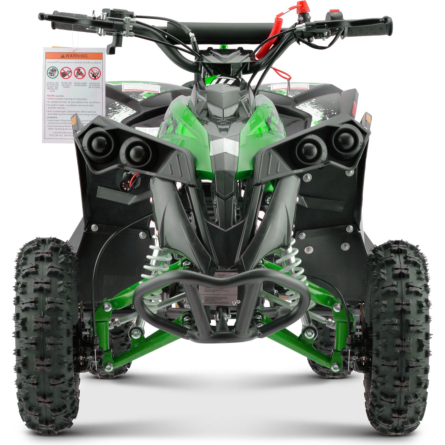 MotoTec Renegade 40cc 4-Stroke Kids Gas ATV Green
