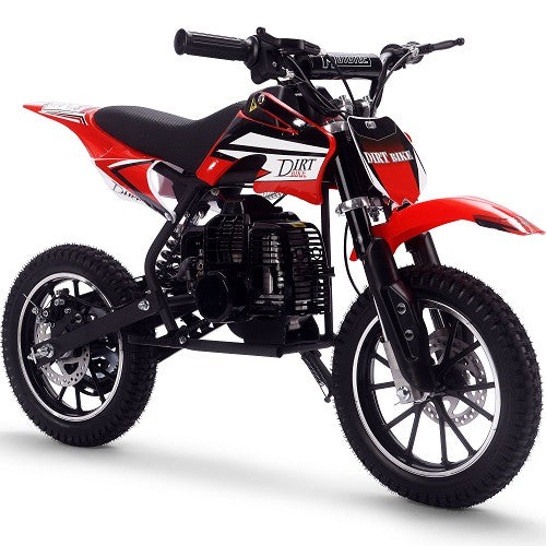 MotoTec Big Alien 50cc 2-Stroke Kids Gas Dirt Bike