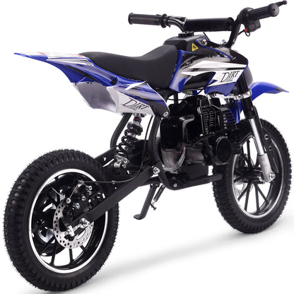 MotoTec Big Alien 50cc 2-Stroke Kids Gas Dirt Bike