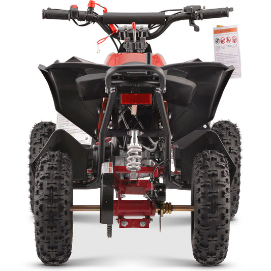 MotoTec Renegade 40cc 4-Stroke Kids Gas ATV Red